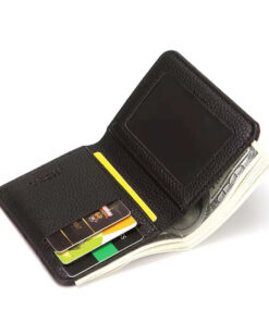 Billetera vertical de Eco-Cuero "LAM"