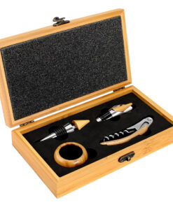 Set de Vino de Bamboo