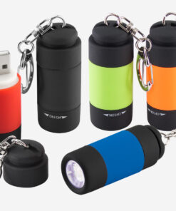 Llavero-Linterna LED Cargador USB