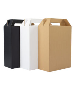 Caja autoarmable con asas, 26x35x13 cm