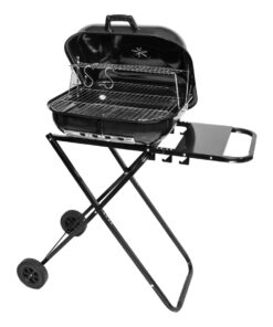 Parrilla plegable con Ruedas