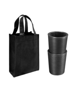 Set de 2 Cachos de PU Negro