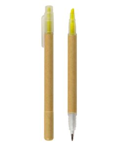 Bolígrafo/Destacador Ecológico