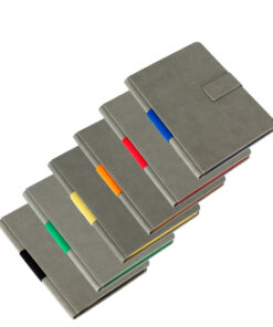 Cuaderno Gris cierre imantado