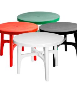 Mesa Plástica Redonda