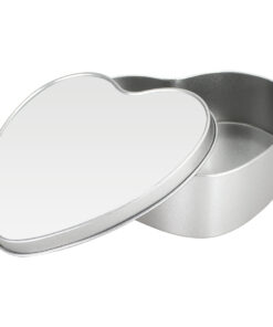 Caja Metálica Corazón Sublimación