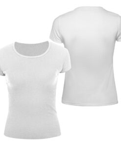 Polera Manga Corta Algodón Mujer