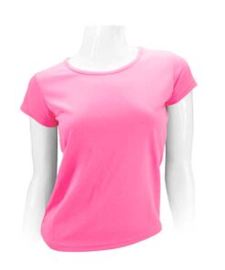 Polera Manga Corta Poliéster Mujer